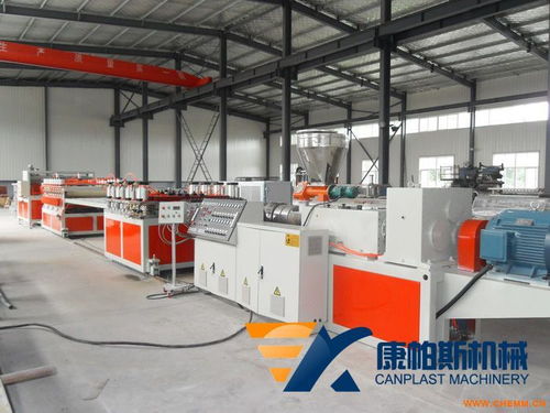 木塑建筑模板設備與生產線的發展與應用